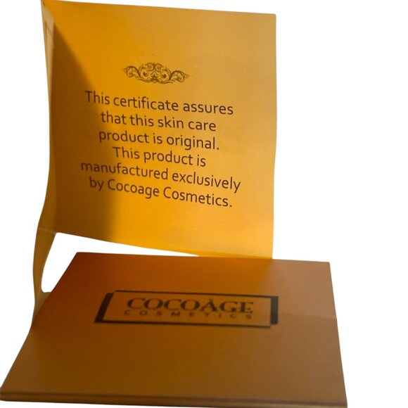 Cocoage Cosmetics Delight Caffeine 24k Eye Cream - 1 oz NIB with COA MSRP $795 - Picture 9 of 9